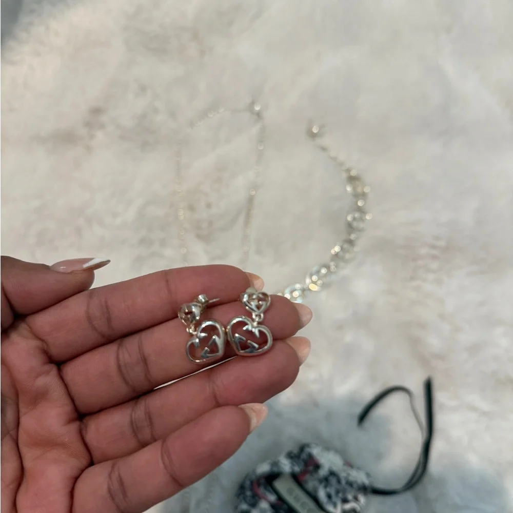 Gucci Silver Necklace and Bracelet Set - Picture 7 of 7